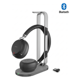 Yealink BH76-PLUS-WITH-CHARGING-STAND-UC-BLACK-USB-C-A, producto